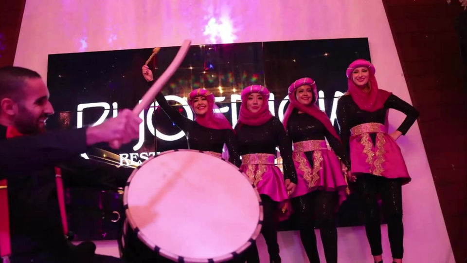 Georgette's Intl. Dancers Women-ledDabke group